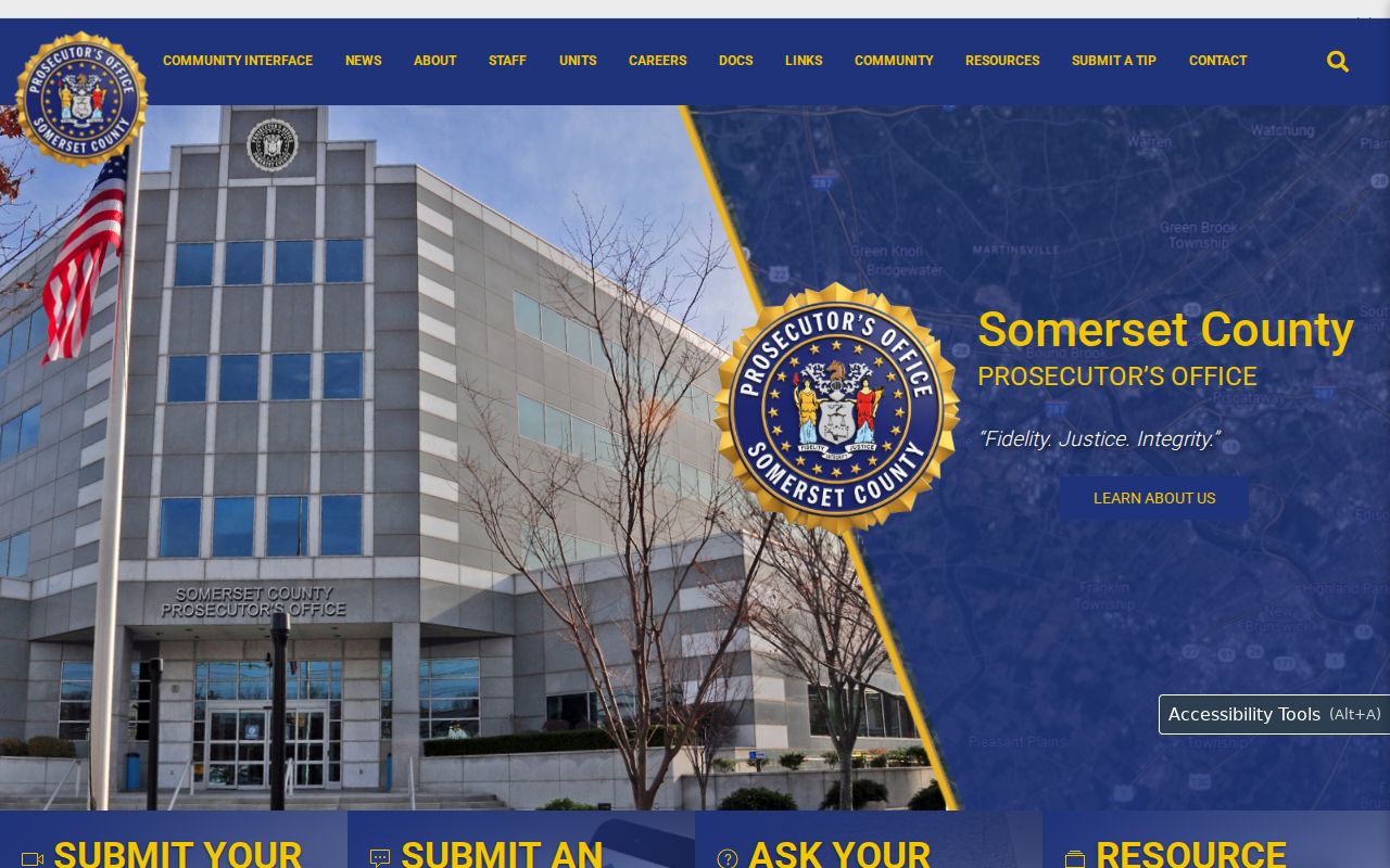 Somerset County Prosecutor source for criminal justice programs